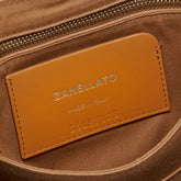 POSTINA® SMALL LEATHER BAG IN CACTUS CUOIO ROMANO | Zanellato