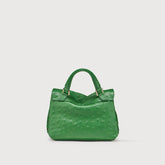 POSTINA® BABY LEATHER BAG IN CACTUS GREEN CORTE DEI GRECI | Zanellato