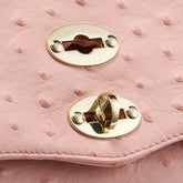 POSTINA® BABY BAG IN CACTUS PINK PANAMA LEATHER | Zanellato