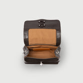 POSTINA® BABY IN BROWN ESPRESSO PRINTED LEATHER | Zanellato