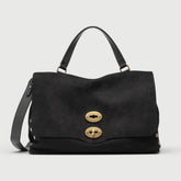 POSTINA® M IN BLACK NERO NAUBUCK | Zanellato