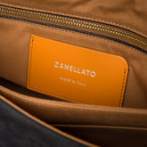 POSTINA® M IN BLACK NERO NAUBUCK | Zanellato