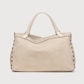 MEDIUM POSTINA® BAG IN NUBUCK BEIGE MALVA - Beige Malva | Zanellato