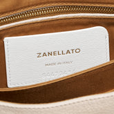 MEDIUM POSTINA® BAG IN NUBUCK BEIGE MALVA - Beige Malva | Zanellato