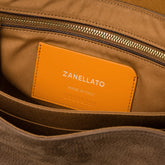 POSTINA® S IN BROWN TARTUFO DI NORCIA NAUBUCK | Zanellato