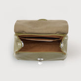 BABY POSTINA® BAG IN HAMMERED LEATHER GREEN CANALETTO - Green Canaletto | Zanellato