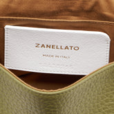 BABY POSTINA® BAG IN HAMMERED LEATHER GREEN CANALETTO - Green Canaletto | Zanellato
