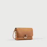 LETTERA® S IN BROWN BALCONIERA HAMMERED LEATHER | Zanellato