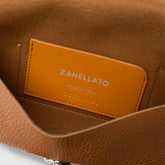 LETTERA® S IN BROWN BALCONIERA HAMMERED LEATHER | Zanellato