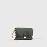 LETTERA® S IN GREEN GIARDINO DI BOBOLI HAMMERED LEATHER | Zanellato