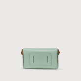 LETTERA® SMALL BAG IN PEPPERMINT GREEN HAMMERED LEATHER | Zanellato