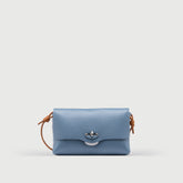 LETTERA® S IN BLUE SAMBUCO NOTTURNO HAMMERED LEATHER | Zanellato