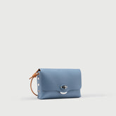 LETTERA® S IN BLUE SAMBUCO NOTTURNO HAMMERED LEATHER | Zanellato
