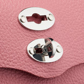 BORSA POSTINA® SUPER BABY IN PELLE MARTELLATA PINK DOGARESSA - Pink Dogaressa | Zanellato