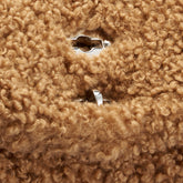 BABY POSTINA® MESSENGER BAG IN TEDDY FUR BROWN TEDDY | Zanellato