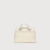 BABY POSTINA® MESSENGER BAG IN TEDDY FUR WHITE MERINOS | Zanellato