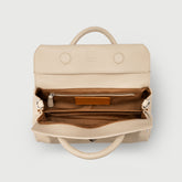 DOTTA® S IN BEIGE SABBIA ELBANA HAMMERED LEATHER | Zanellato