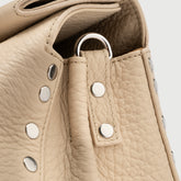 DOTTA® S IN BEIGE SABBIA ELBANA HAMMERED LEATHER | Zanellato