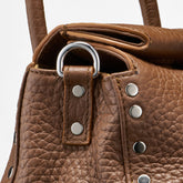 BORSA DOTTA® BABY IN PELLE MARTELLATA BROWN S.ZENO - Brown San Zeno | Zanellato