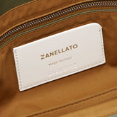 SMALL DOTTA® BAG IN SMOOTH LEATHER GREEN OLIVONA - Green Olivona | Zanellato