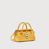 DOTTA® BABY BAG IN SMOOTH YELLOW SOLE LEATHER - Small bags | Zanellato