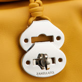 DOTTA® BABY BAG IN SMOOTH YELLOW SOLE LEATHER | Zanellato