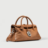 DOTTA® S IN BROWN ARGILLA DEL CHIANTI SMOOTH LEATHER | Zanellato