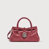 BORSA DOTTA® SMALL IN PELLE LISCIA RED ORIENTE - red oriente | Zanellato