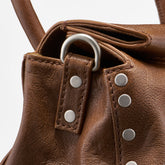 BABY DOTTA® BAG IN SMOOTH LEATHER BROWN SANDALO - Brown Sandalo | Zanellato