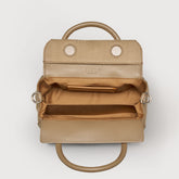 POSTINA® BABY BAG IN AMORETTO BEIGE LEATHER | Zanellato