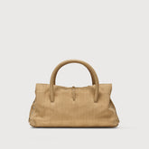 DOTTA® SMALL LEATHER BAG AMORETTO BEIGE FALSE | Zanellato