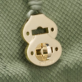 DOTTA® SMALL LEATHER BAG AMORETTO GREEN SPINOSO | Zanellato