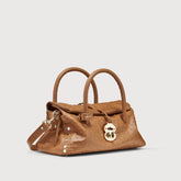 DOTTA® SMALL LEATHER BAG CACTUS CUOIO ROMANO  | Zanellato