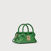 DOTTA® BABY LEATHER BAG IN CACTUS GREEN   CORTE DEI GRECI | Zanellato