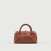 DOTTA® BABY IN BROWN VALLE DEL CASENTINO CRINKLED LEATHER | Zanellato