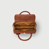 DOTTA® BABY IN BROWN VALLE DEL CASENTINO CRINKLED LEATHER | Zanellato