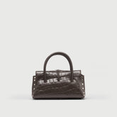 DOTTA® BABY IN BROWN ESPRESSO PRINTED LEATHER | Zanellato