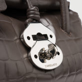 DOTTA® BABY IN BROWN ESPRESSO PRINTED LEATHER | Zanellato