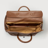 DOTTA® XL IN BROWN S.ZENO HAMMERED LEATHER | Zanellato