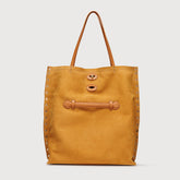 BORSA A'SPASSO® MEDIUM IN NABUK BROWN BRANDY - Borse Autunno Inverno | Zanellato