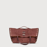 BORSA A'SPASSO® MEDIUM IN NABUK RED BARBERA - Borse Autunno Inverno | Zanellato