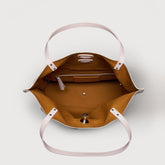 A'SPASSO® MEDIUM BAG IN SMOOTH PINK OYSTER LEATHER | Zanellato