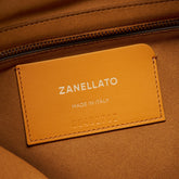A'SPASSO® MEDIUM BAG IN SMOOTH BROWN GIANDUIOTTO LEATHER | Zanellato