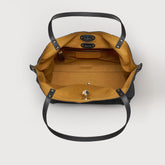 A'SPASSO® MEDIUM AMORETTO BLACK ETNA BAG | Zanellato