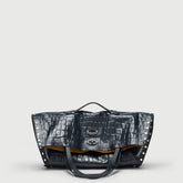 A' SPASSO® M IN BLUE ORIONE PRINTED LEATHER | Zanellato