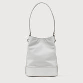 MONDA'® SMALL BAG IN HAMMERED GREY CARRARA LEATHER | Zanellato