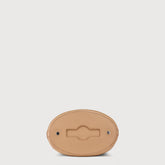 MONDA'® SMALL IN HAMMERED LEATHER BAG BROWN CANTUCCI  | Zanellato