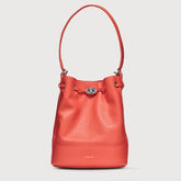 BORSA MONDA'® SMALL IN PELLE MARTELLATA RED REGGIANA - Shoulder Bags | Zanellato