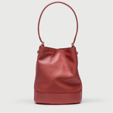 MONDÀ® S IN RED RADICCHIO DI TREVISO HAMMERED LEATHER | Zanellato