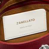 BORSA MONDA'® SMALL IN PELLE MARTELLATA RED OPERA - Red Opera | Zanellato